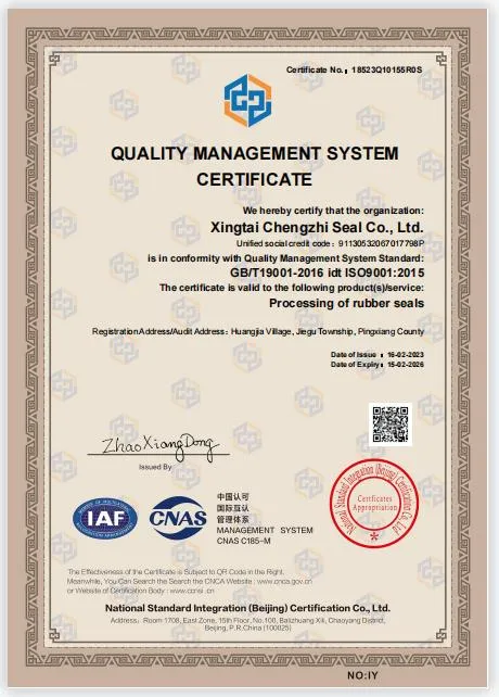 Professionale ACM gomma O anello sigilli piccoli 15
