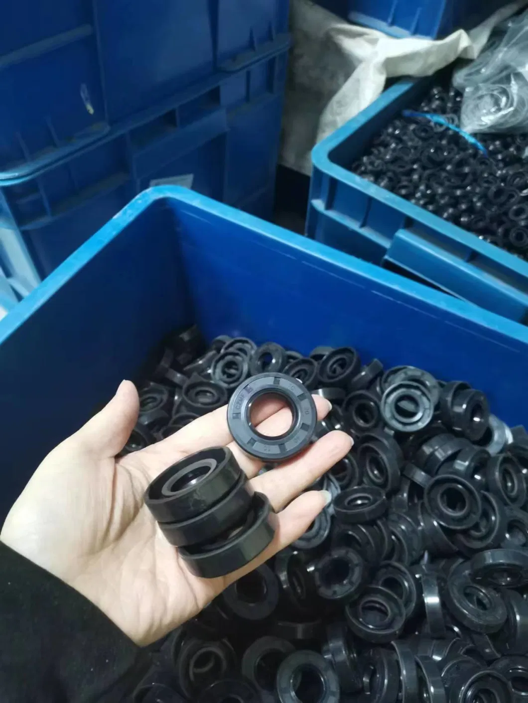 Di guarnizioni di gomma complete, comprese le guarnizioni per olio e le guarnizioni per olio NBR TG 2