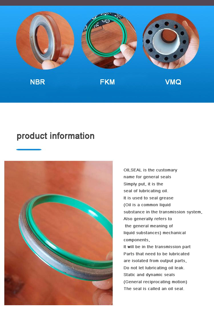 Sigillo di olio ad assorbimento degli urti per diverse applicazioni industriali e ambienti con norme 0